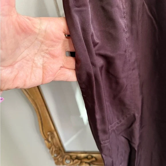 Democracy Dark Burgundy Cargo Jogger Pants NWT - Picture 3 of 9